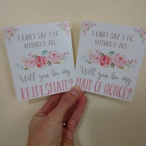 Wedding Party Labels
